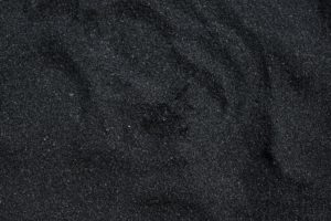 close up photo of black sand